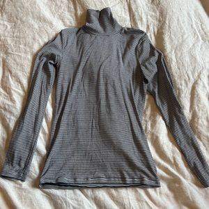 Striped Turtleneck Shirt
